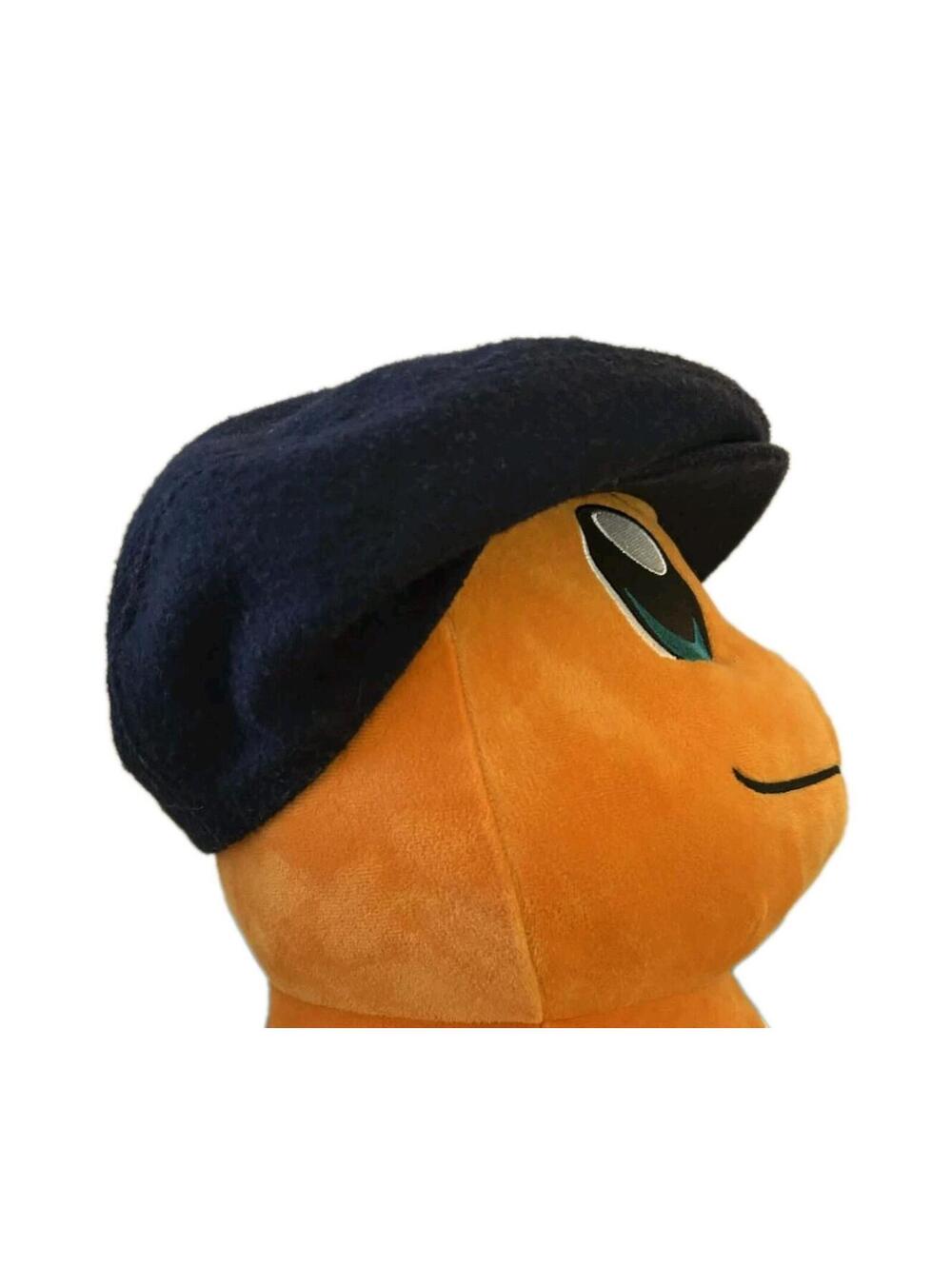 VTG 90's Nike Newsboy Cap, Cabbie Hat or Flat Cap. Cotton Wool Blend Size S Blue